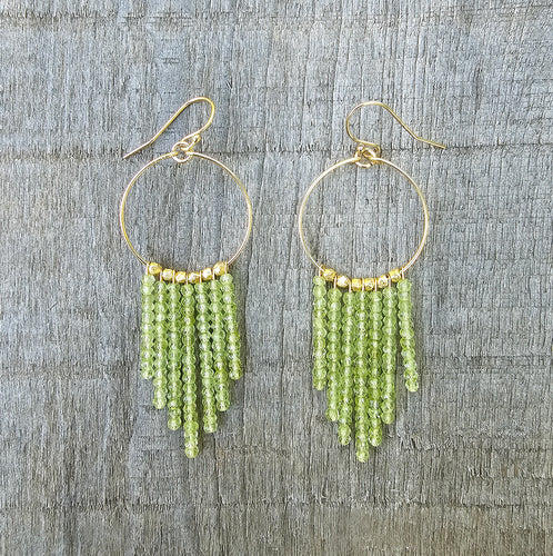 GF Vadoma Earrings < Peridot > S