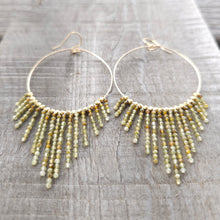 Load image into Gallery viewer, GF Vadoma Earrings &lt; Garnet &gt; L