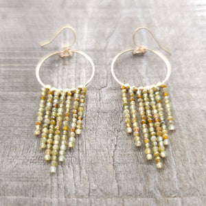 GF Vadoma Earrings < Garnet > S