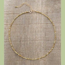Load image into Gallery viewer, GF Garnet Choker &lt;Thin &gt;