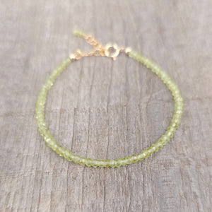 GF Peridot Bracelet