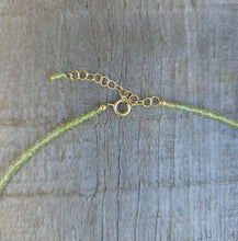 Load image into Gallery viewer, GF Peridot Choker &lt;Thin &gt;