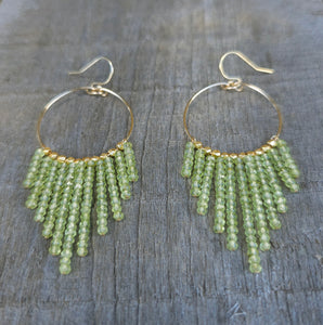 GF Vadoma Earrings < Peridot > M