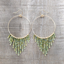 Load image into Gallery viewer, GF Vadoma Earrings &lt; Tourmaline &gt; L