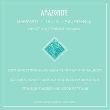 Load image into Gallery viewer, GF Vadoma Earrings &lt; Amazonite &gt; M