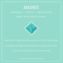 Load image into Gallery viewer, GF Amazonite Drop Earrings (L)