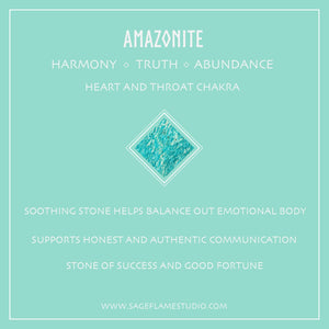 GF Amazonite Drop Earrings (L)