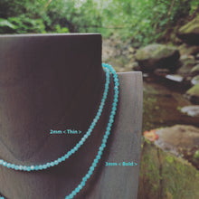 Load image into Gallery viewer, GF Amazonite Choker &lt; Thin &gt;