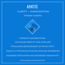 Load image into Gallery viewer, GF Azure Earrings &lt; Apatite &gt;