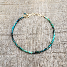 Load image into Gallery viewer, GF Chrysocolla Bracelet &lt; Dainty &gt;