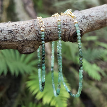 Load image into Gallery viewer, GF Emerald Bracelet