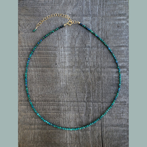 GF Chrysocolla Choker <Thin >