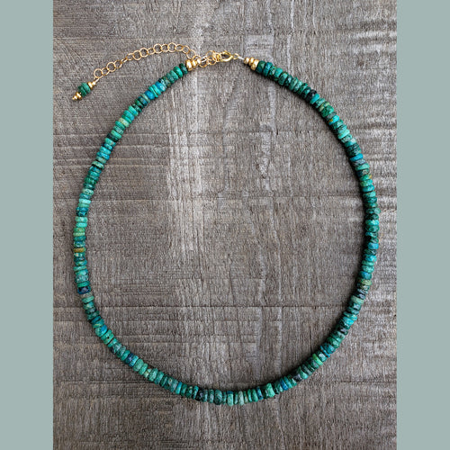 Chrysocolla Chunky Necklace