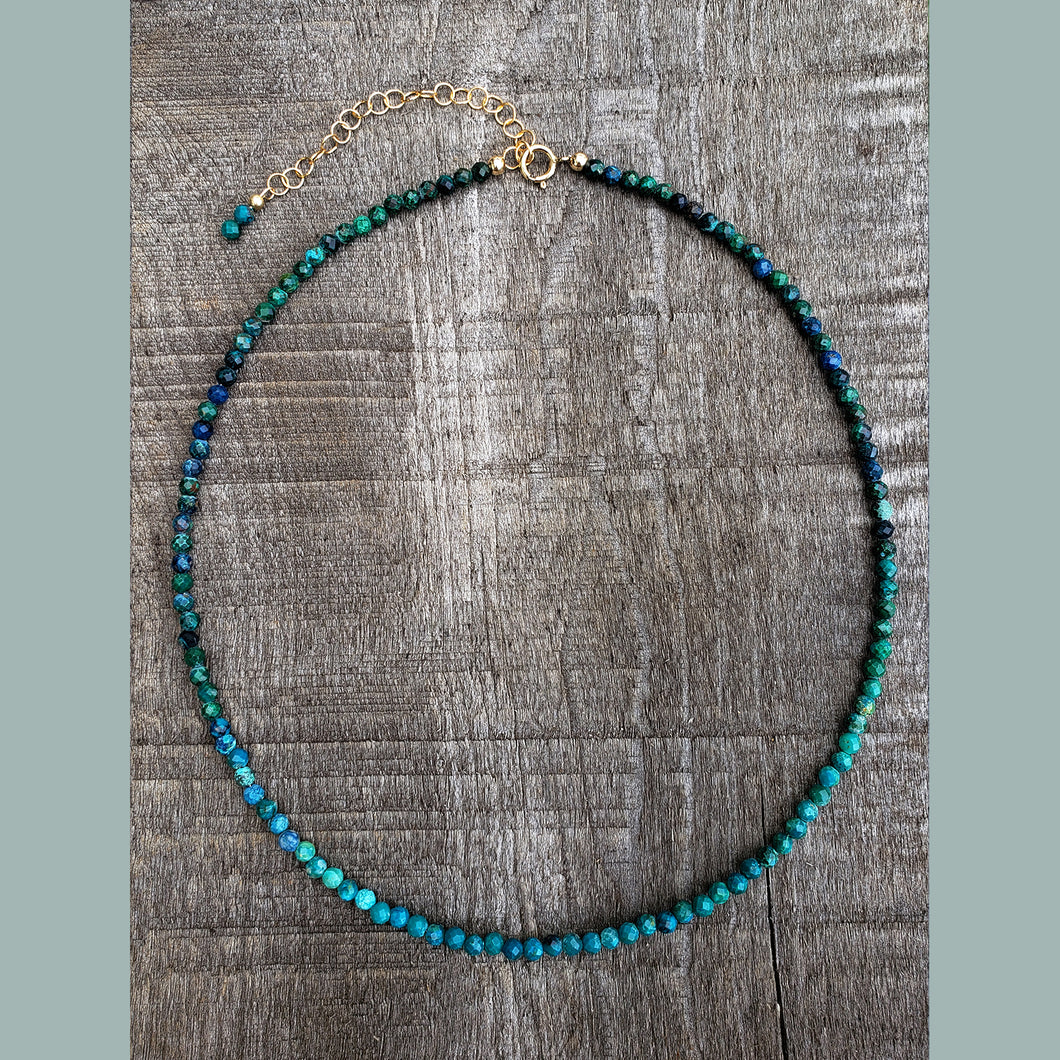 GF Chrysocolla Choker 3mm < Bold >