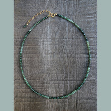 Load image into Gallery viewer, GF Emerald Choker 3mm