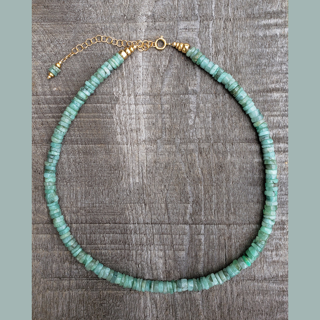 Emerald Chunky Chokers