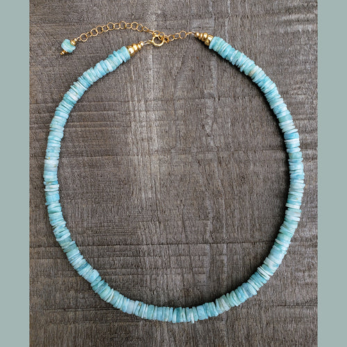 Larimar Chunky Choker