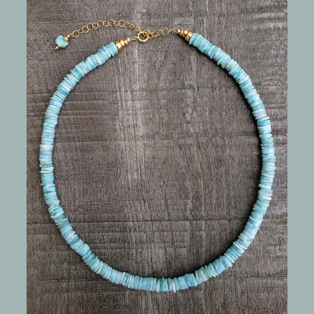 Larimar Chunky Choker