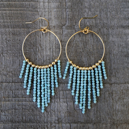 GF Vama Earrings < Larimar > M