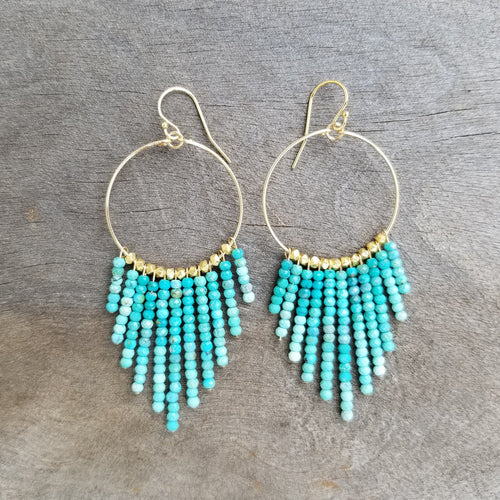 GF Vadoma Earrings < Turquoise > M