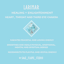 Load image into Gallery viewer, GF Vama Earrings &lt; Larimar &gt; M