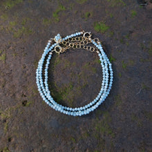 Load image into Gallery viewer, GF Larimar Bracelet &lt; Dainty &gt;