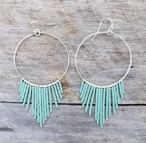 SS Roma Earrings < seafoam > L
