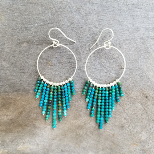 SS Vadoma Earrings < Chrysocolla > M