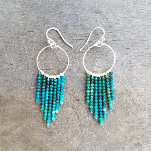 SS Vadoma Earrings < Chrysocolla > S