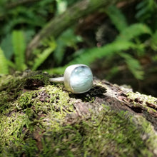 Load image into Gallery viewer, Peruvian Opal Round Ring SS